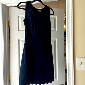 Loft mini work dress - navy blue